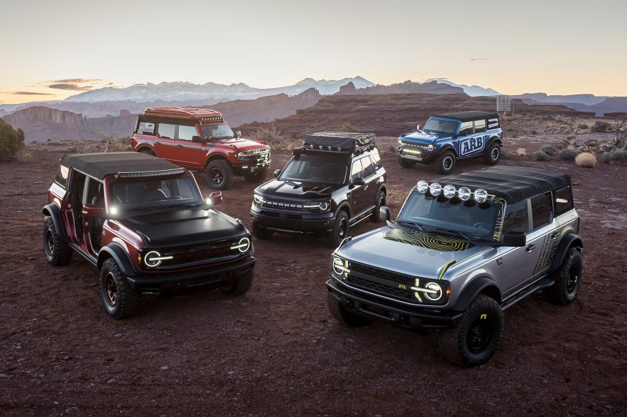 Кроссовер Bronco Sport — в центре кадра