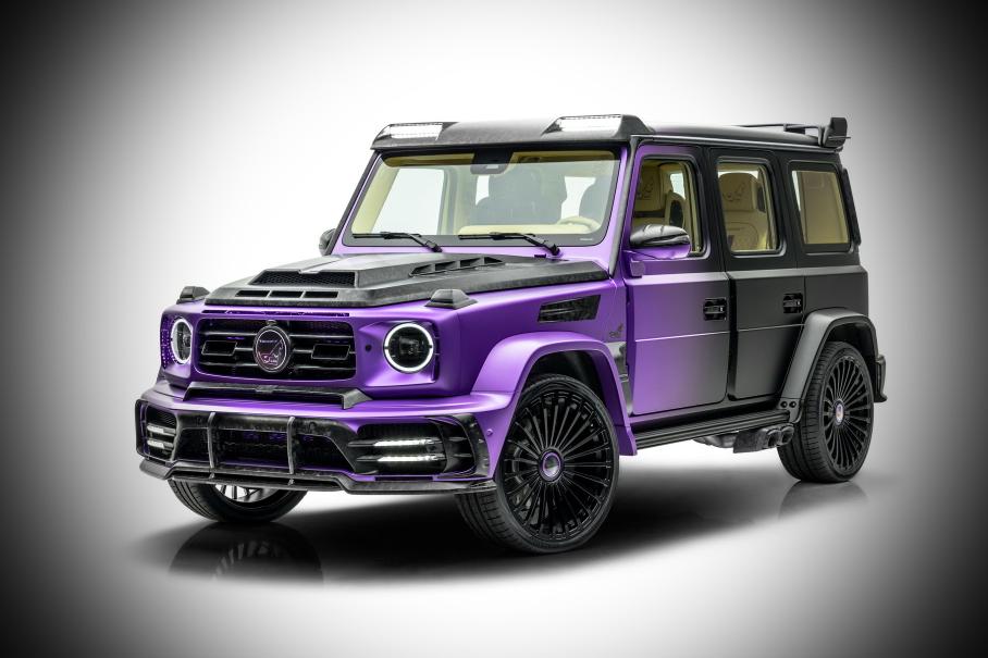 Mansory подготовила для арабов черно-фиолетовые G-Class, Urus и Cullinan