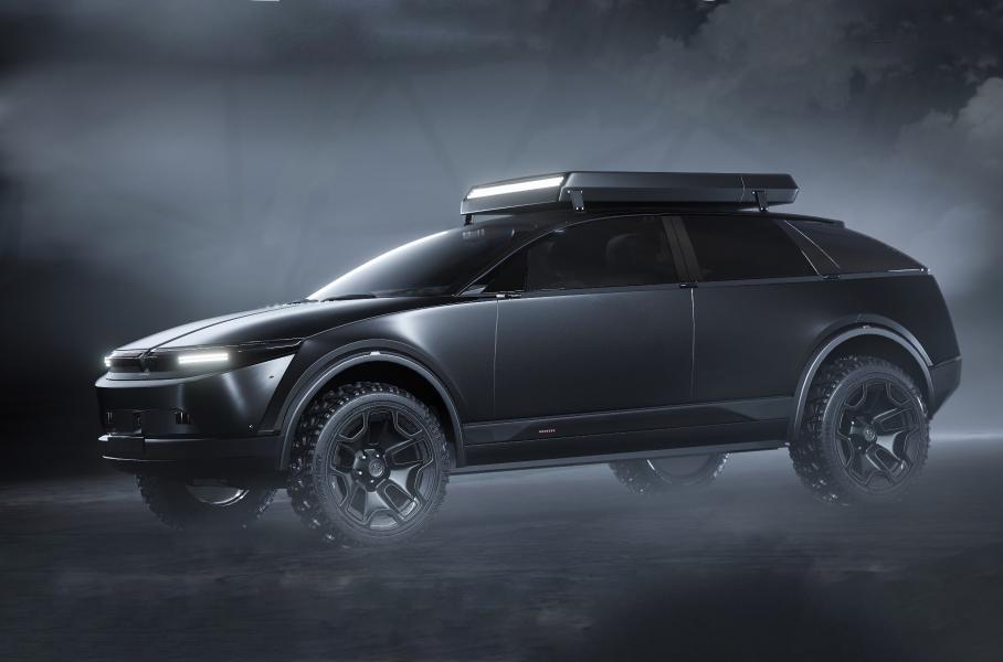 Посмотрите, как может выглядеть электрический преемник Hyundai Santa Fe