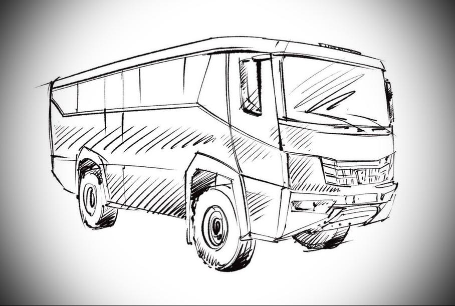 КамАЗ может выпустить эффектный автобус-вездеход