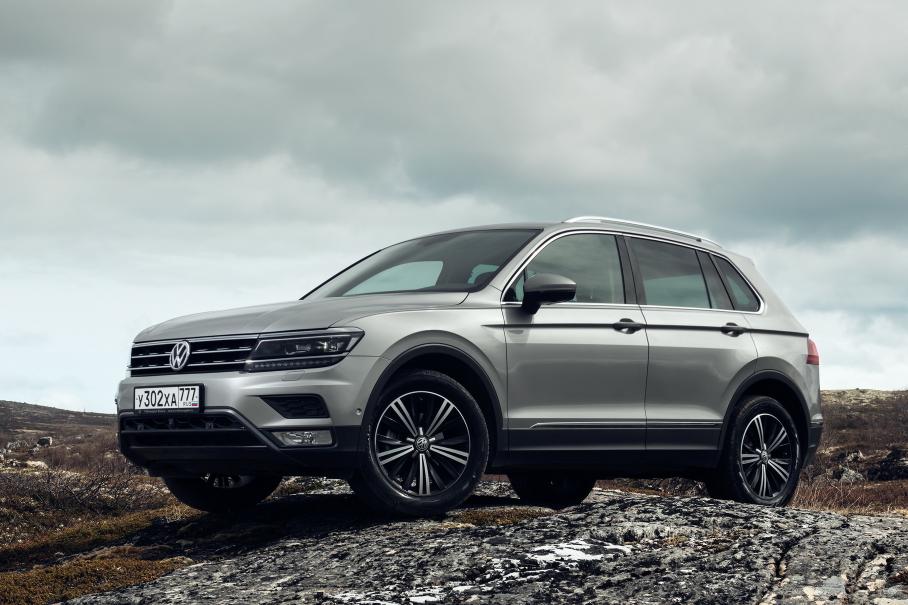В России отзывают новые Volkswagen Tiguan