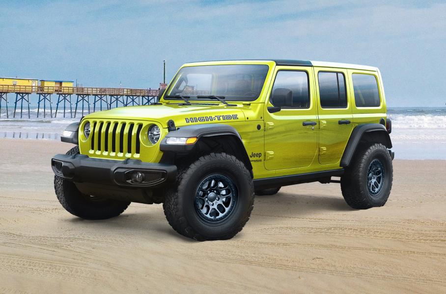 Jeep Wrangler обзавелся «пляжной» версией High Tide