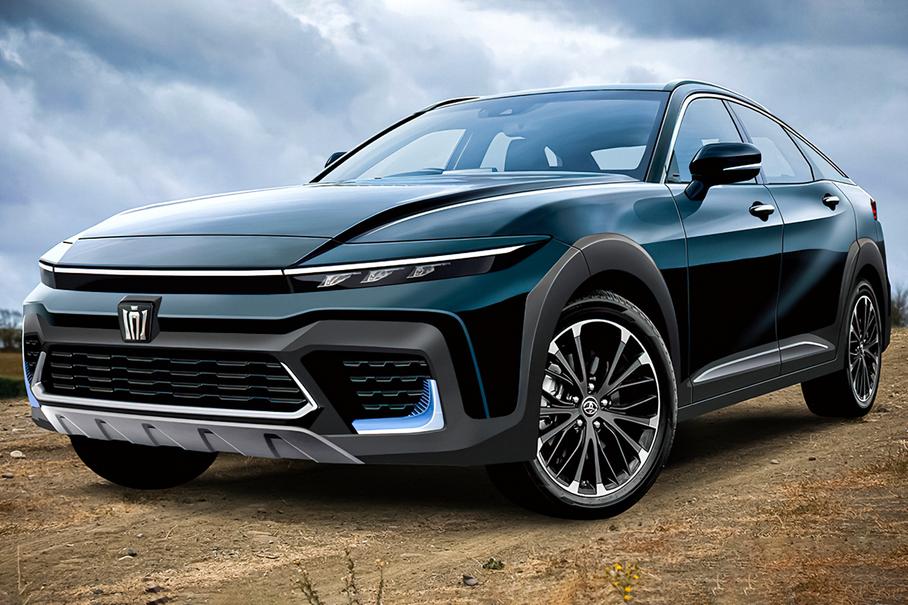 Рендер Toyota Crown нового поколения