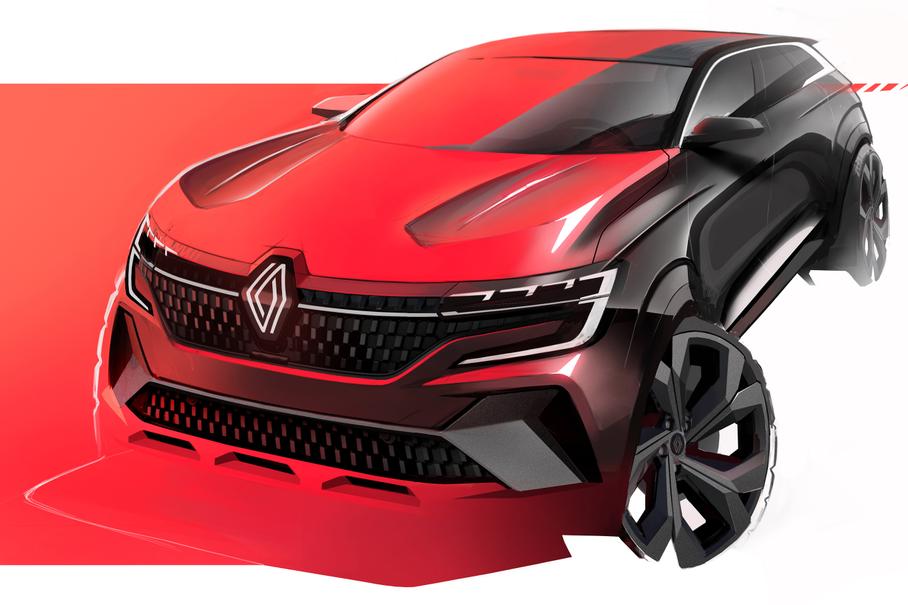 Renault рассекретила внешность нового кроссовера Austral