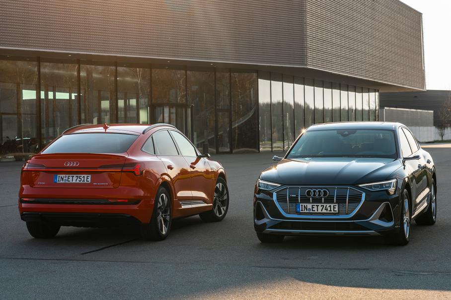 Электрокары Audi резко подорожали. Два из них прибавили по 1,3 млн рублей