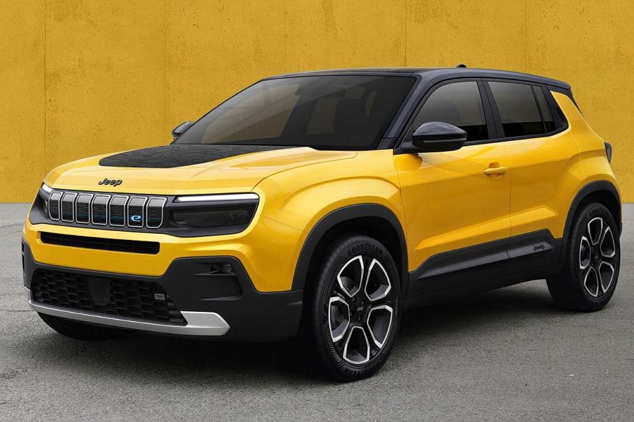 Jeep раскрыл внешность первого электрического кроссовера