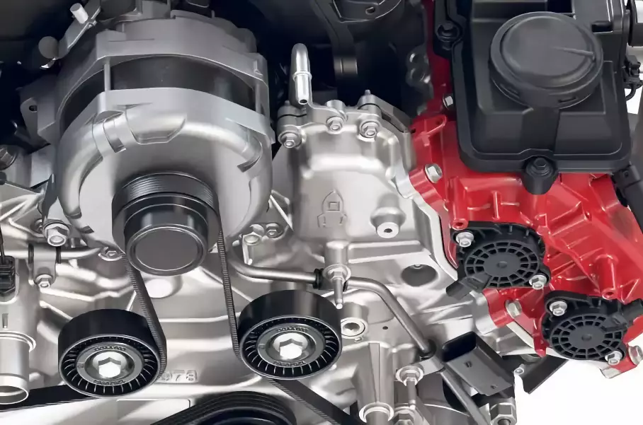 Двигатель Chevrolet Corvette украсили космическими кораблями