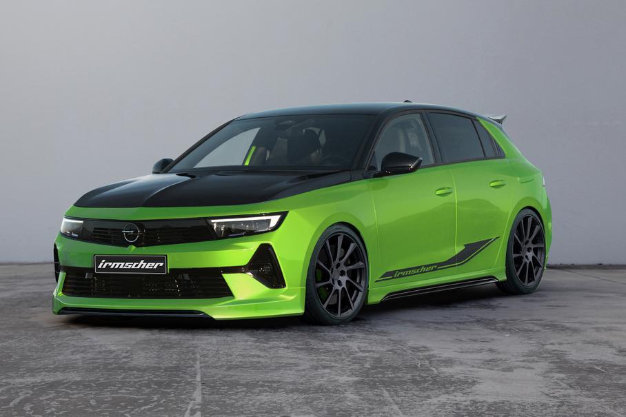 Новый Opel Astra получил тюнинг от Irmscher