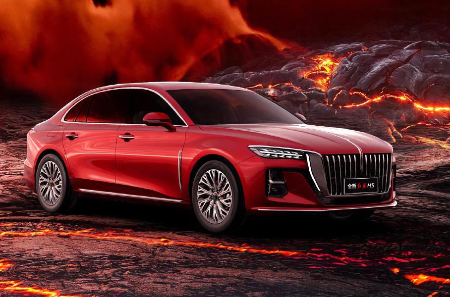 Показан китайский люксовый седан Hongqi H5 нового поколения