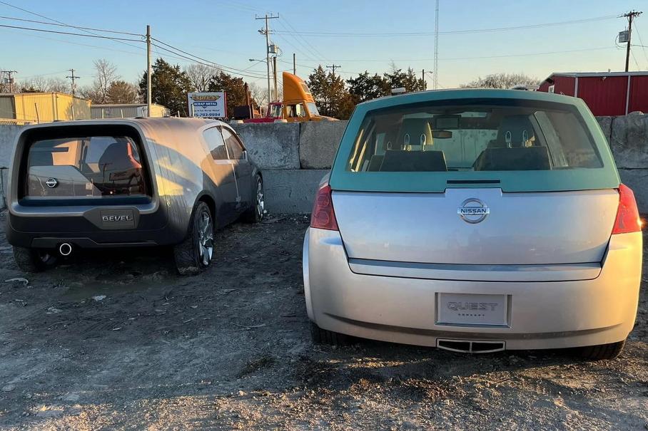 Nissan бросил на свалке два концепт-кара из 2000-х