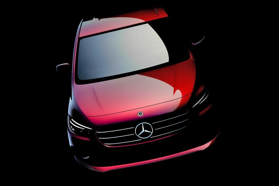 Первый тизер будущего Mercedes-Benz T-Class