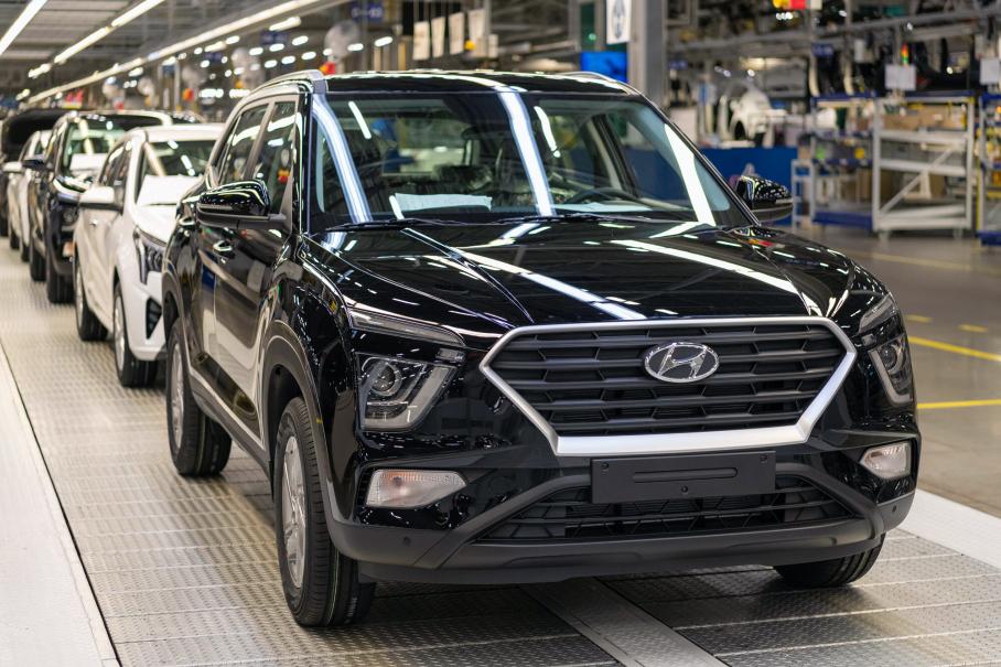 Производство Hyundai Creta на петербургском заводе