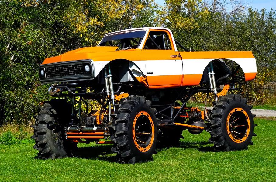 Посмотрите на самодельный монстр-трак, постройка которого заняла три года