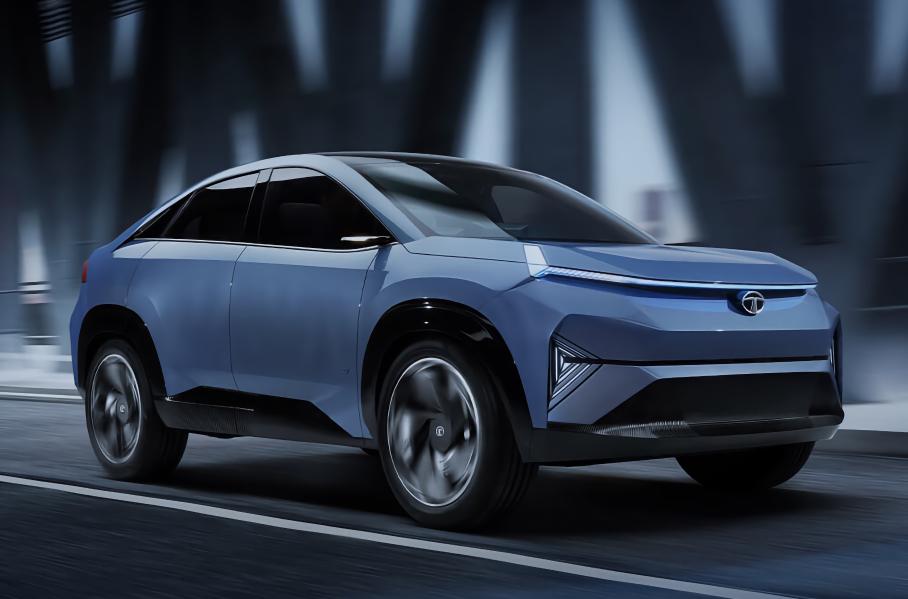 Индийская Tata показала электрическое кросс-купе Curvv