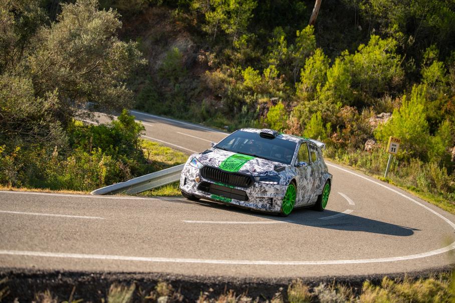 Skoda готовит новую Fabia к участию в гонках