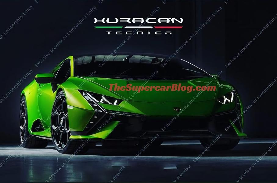 Новый суперкар Lamborghini: первая фотография