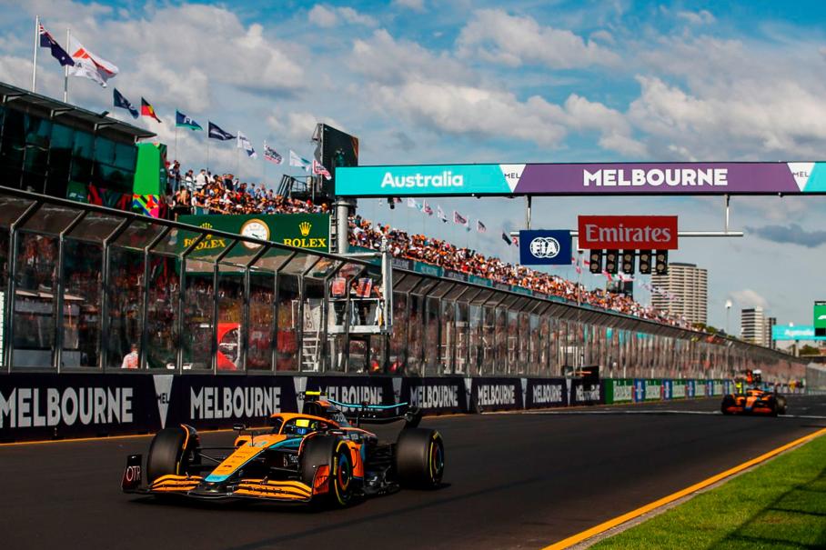 Результаты команды McLaren: Ландо Норрис пришел пятым,  финишировал пятым, Даниэль Риккардо — шестой