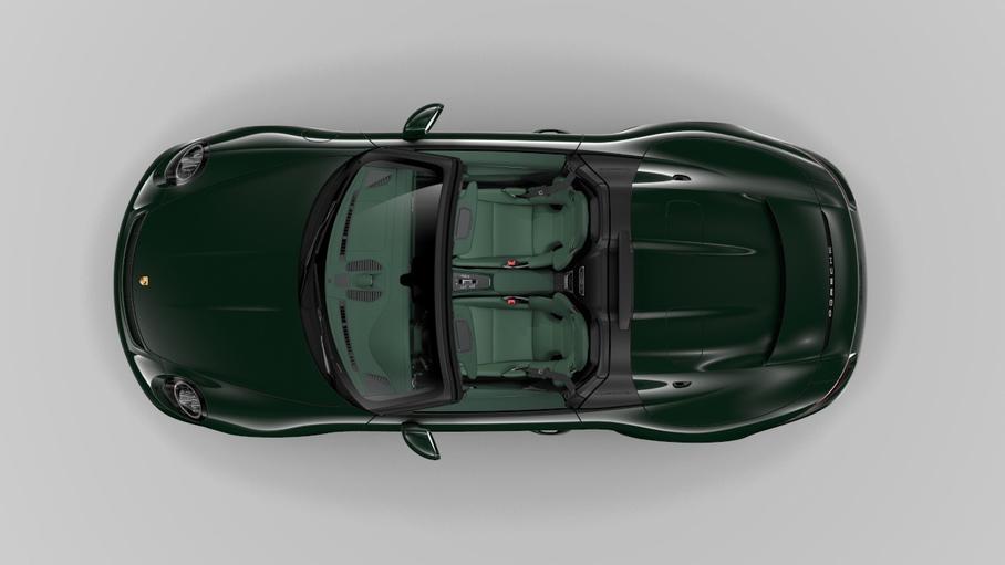 Porsche показала уникальный зелёный 911 Speedster, вдохновлённый Вольфгангом Порше