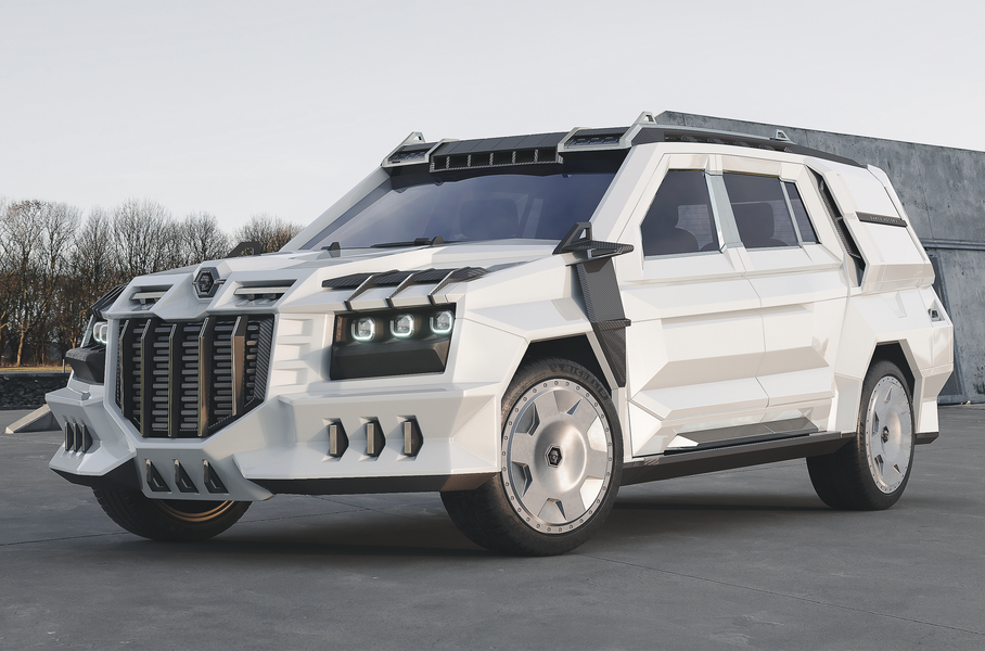 В комплектацию внедорожника Dartz вошла бронированная одежда