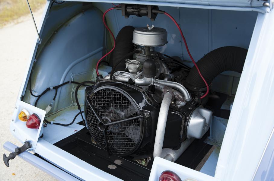 Второй мотор Citroën 2CV 4×4 Sahara