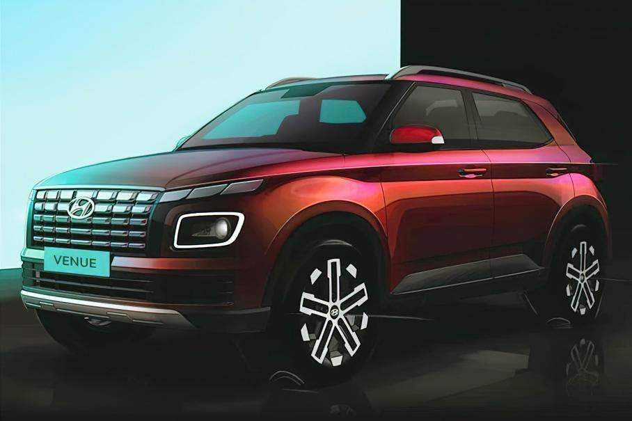 Бюджетный кроссовер Hyundai Venue обновился и получил стильный дизайн в стиле Tucson