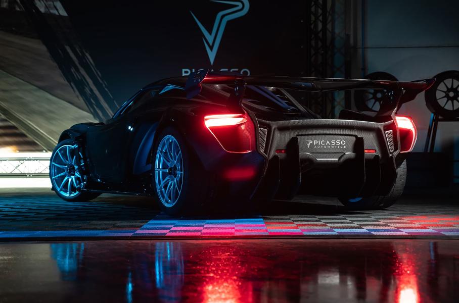 Суперкар Picasso 660 LMS: «умные» тормозные колодки, тонна прижимной силы и очень много карбона