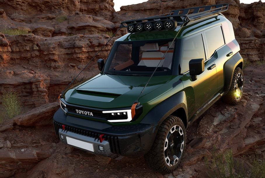 Toyota полностью раскрыла прототип электрического «Крузака»