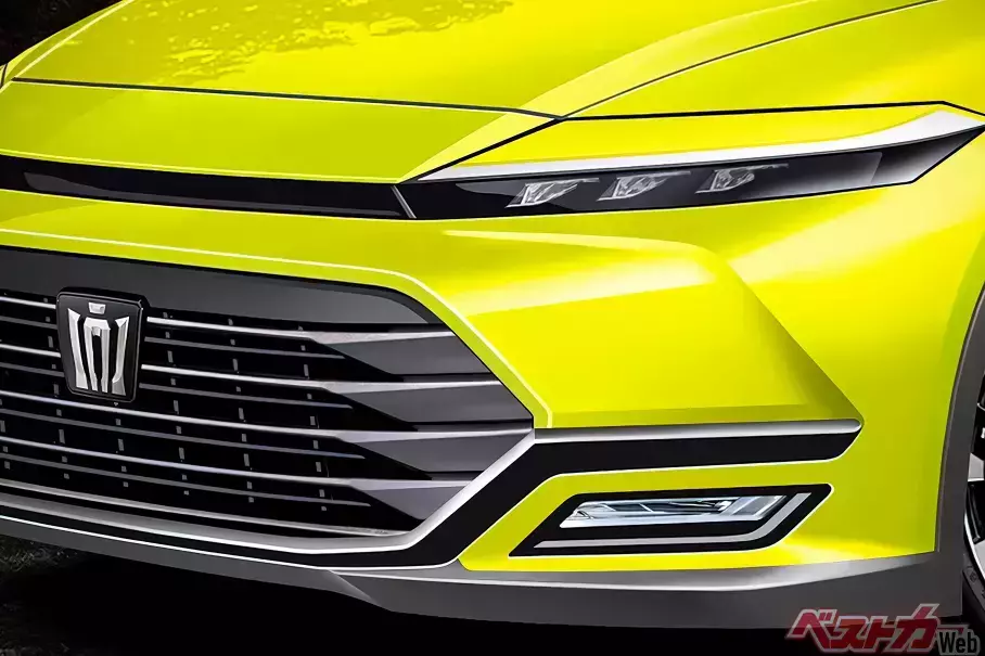 Неофициальный рендер Toyota Crown