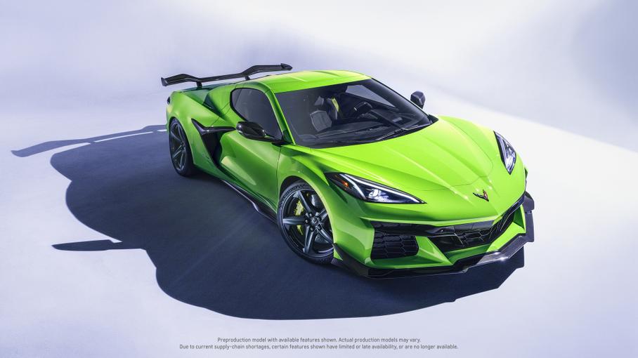 Chevrolet продаст новый Corvette Z06 в виде NFT