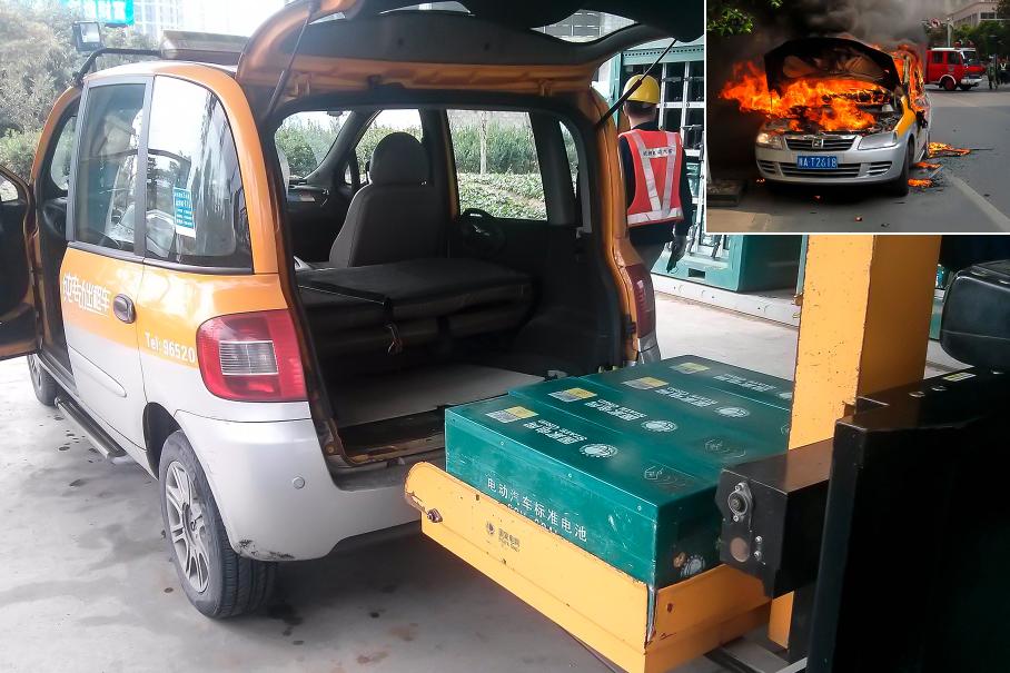 В виде китайского Zotye рестайлинговая Fiat Multipla превратилась в электромобиль службы такси и даже иногда горела!