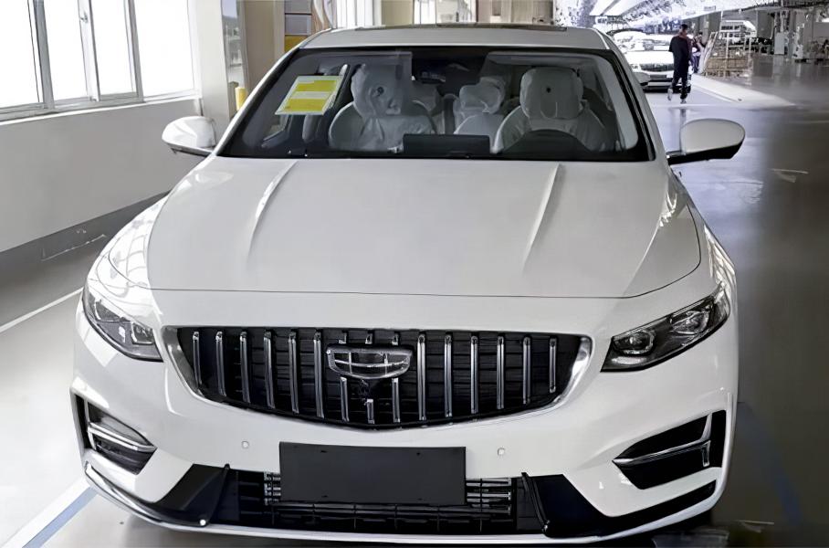 Раскрыта внешность обновленного флагмана Geely