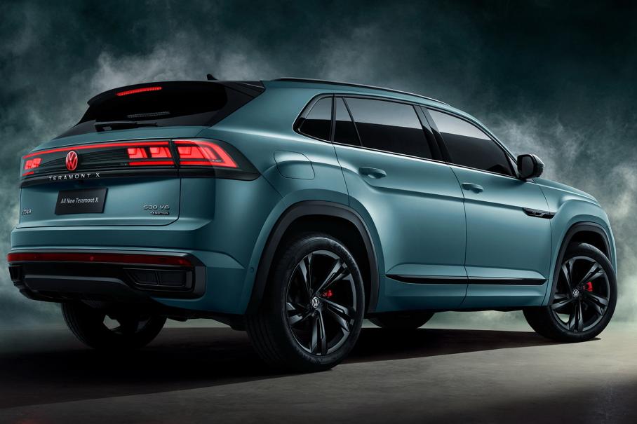 Volkswagen раскрыл внешность обновленного кросс-купе Teramont X