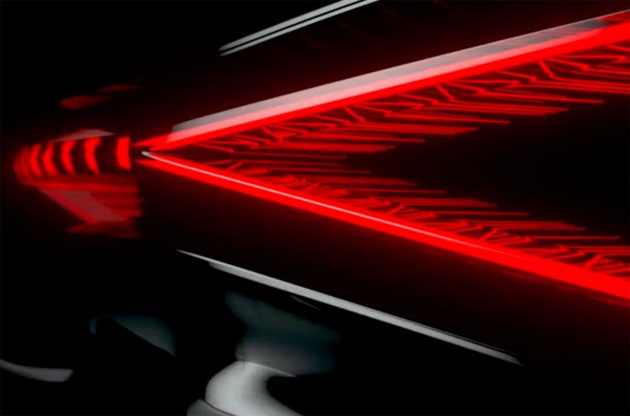 Bugatti показала необычные фонари гиперкара, который дебютирует послезавтра