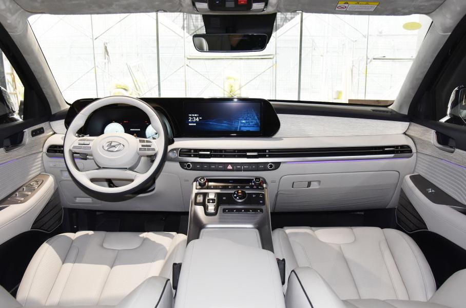 Салон обновлённого Hyundai Palisade для Китая, autohome.com.cn