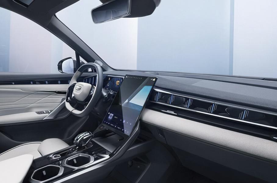 Geely рассекретила интерьер Atlas нового поколения