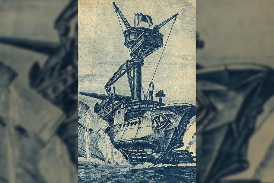 Вездеход-авианосец из СССР: несбывшаяся мечта Сталина