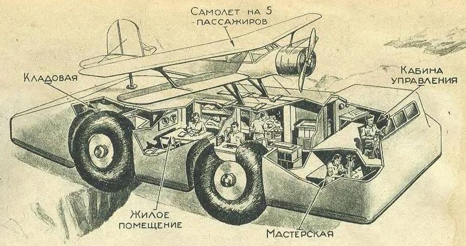 Американский проект арктического вездехода
