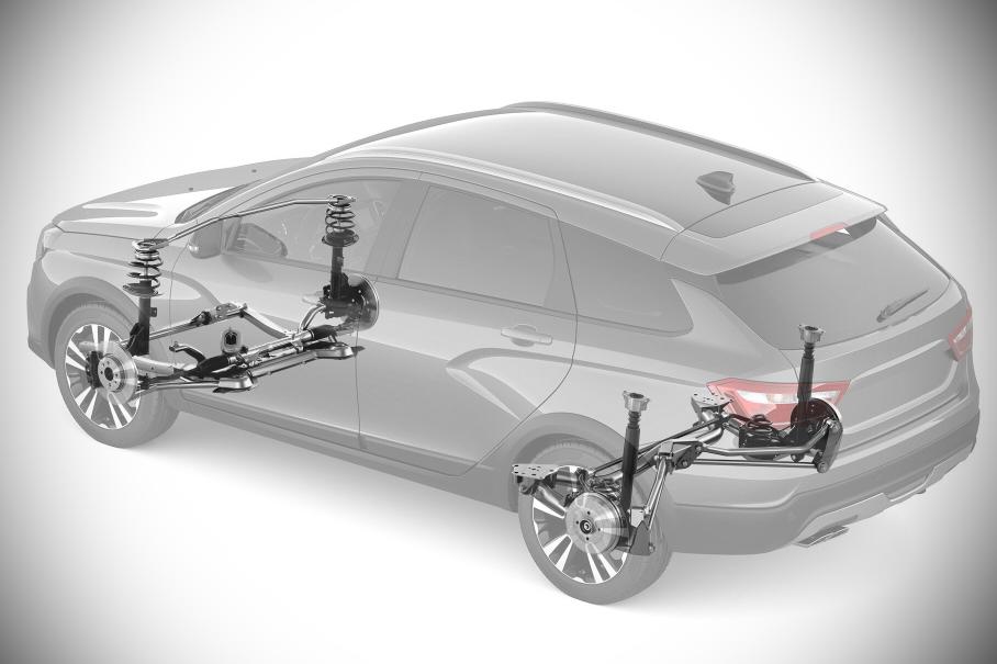 Раскрыты подробности о Lada Vesta с независимой задней подвеской