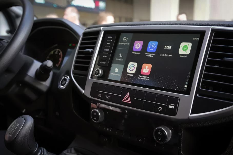 Для «ГАЗелей» готовят продвинутую мультимедийку с телематикой