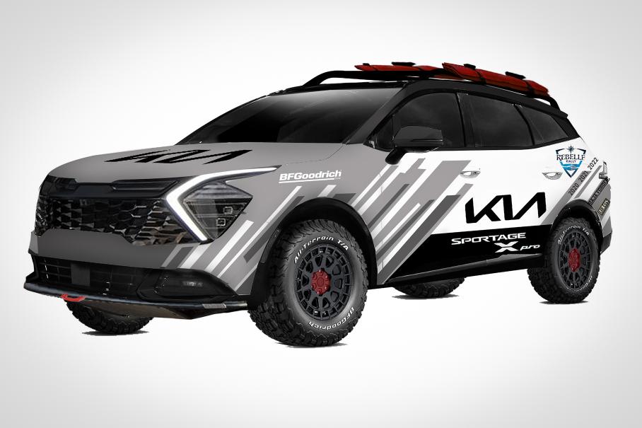 Kia Sportage подготовили к «женскому ралли» в пустыне