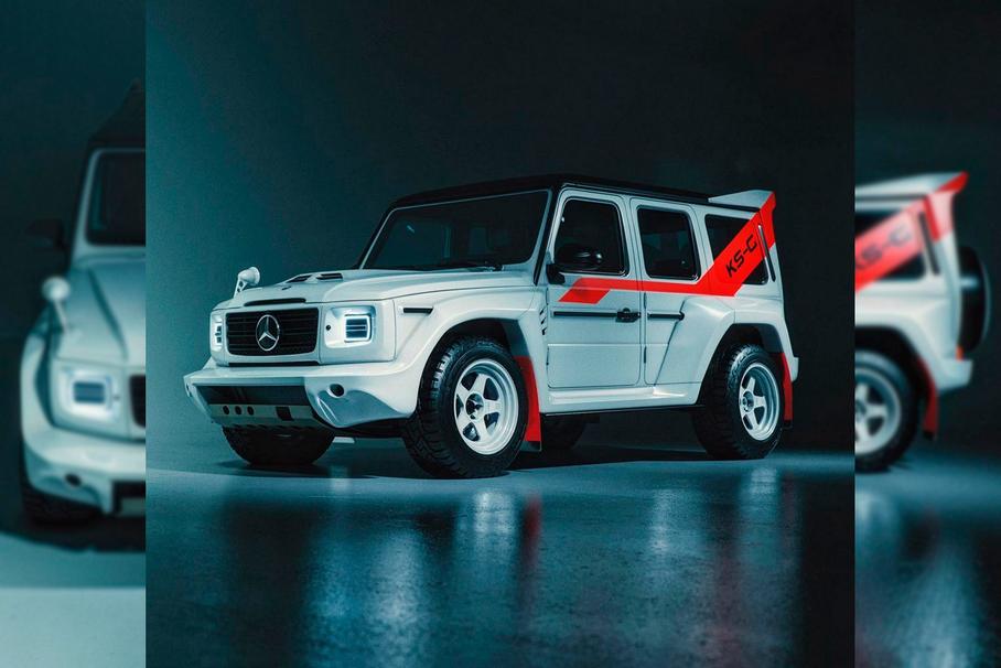 Дизайнер скрестил «Гелик» с легендарным японским внедорожником