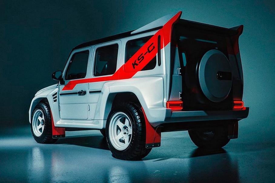 Дизайнер скрестил «Гелик» с легендарным японским внедорожником