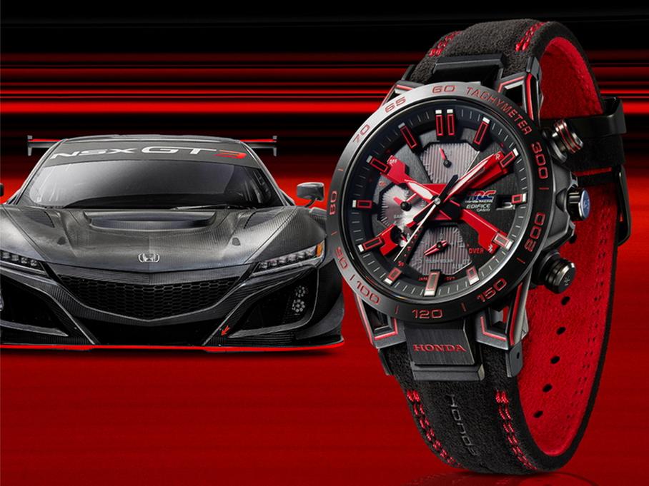 Casio посвятила часы спортивным успехам Honda