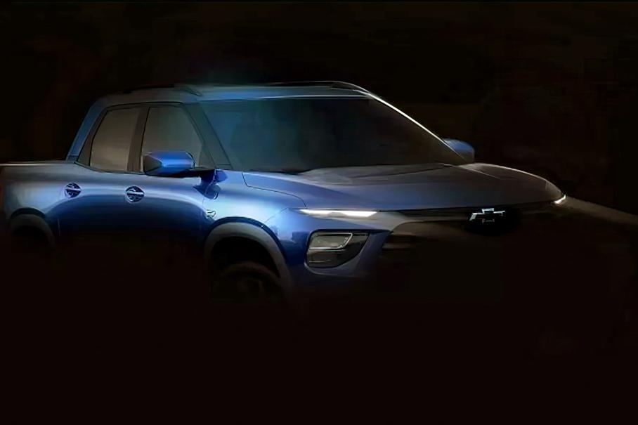 Chevrolet готовит пикап на базе Tracker: новое изображение