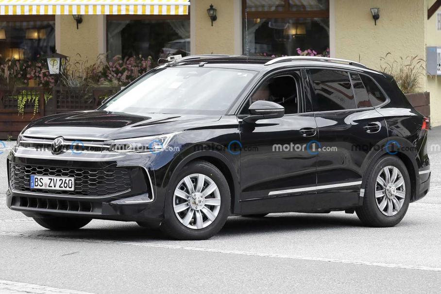 Volkswagen Tiguan готовится к смене поколения: новые фотографии