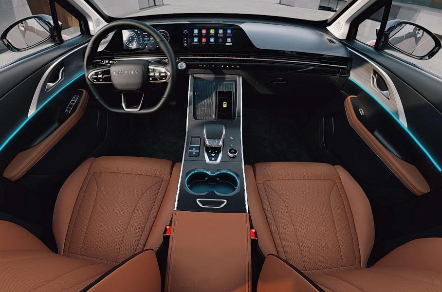 Интерьер Omoda C5 для России