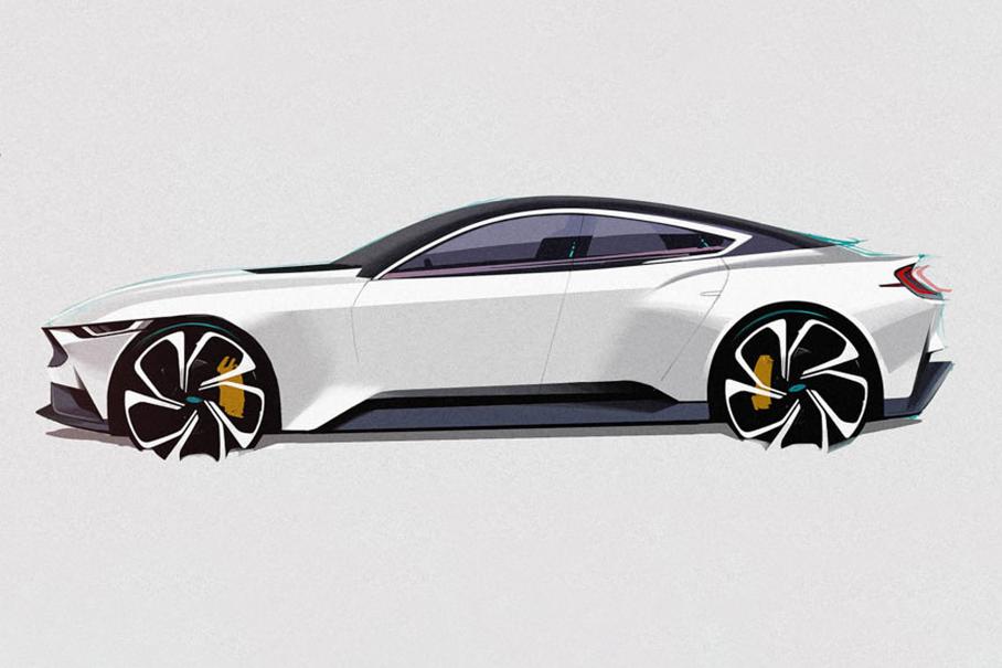 Ford показал новый Mustang с кузовом седан