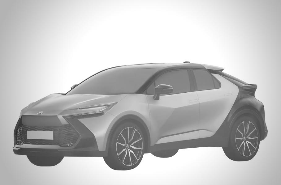 Появились изображения неизвестного кроссовера Toyota