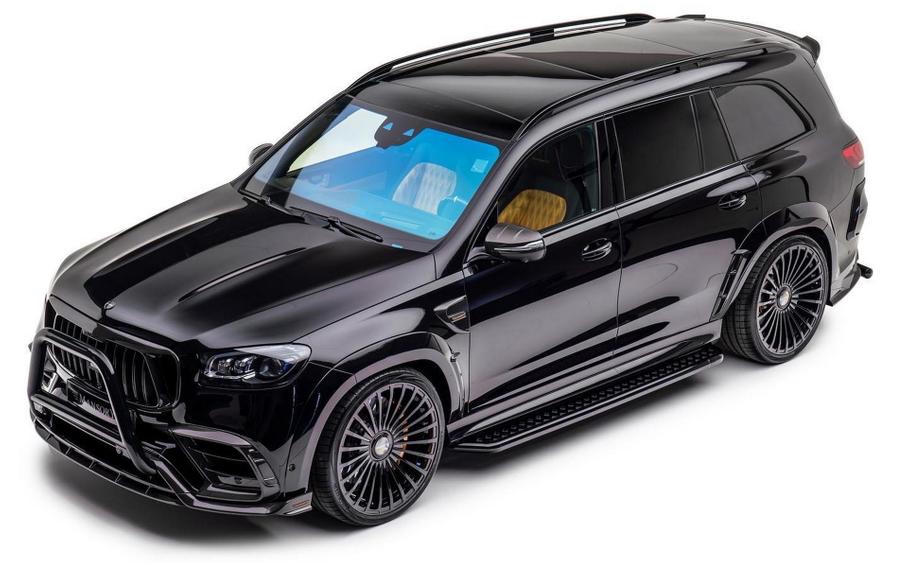 Mercedes-AMG GLS 63 получил тюнинг c «кенгурятником» от Mansory