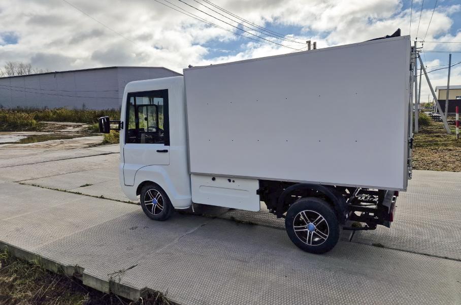 В России создали 20-сильный электрический грузовик